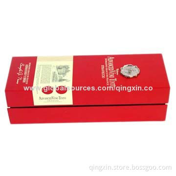 Customized Luxury Creative Wine Packaging Paper Box, Customized Designs Available